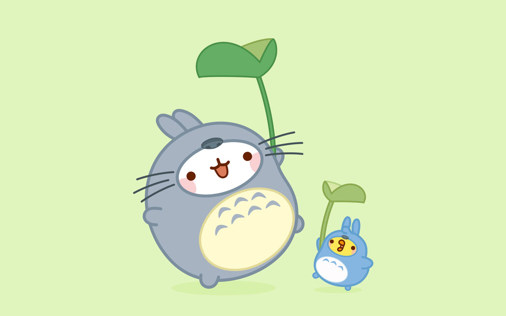 Molang kawaii background: My Neighbor Totoro wallpaper for desktop