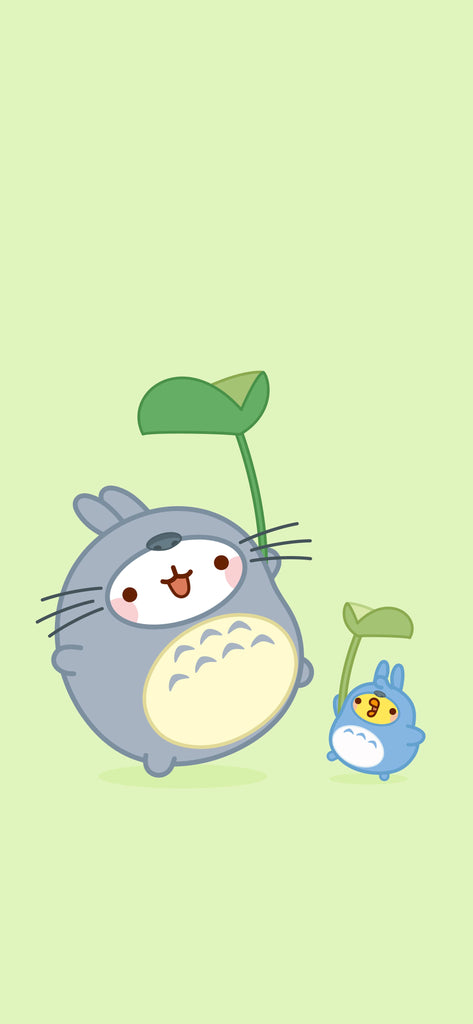 Totoro Wallpaper of Molang