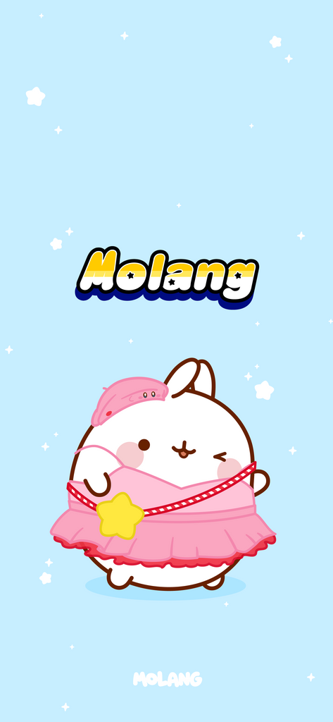 Molang kawaii background: Kirby wallpaper for phone