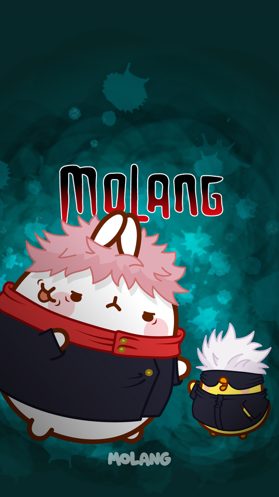 Molang kawaii background: Jujutsu Kaisen wallpaper for phone