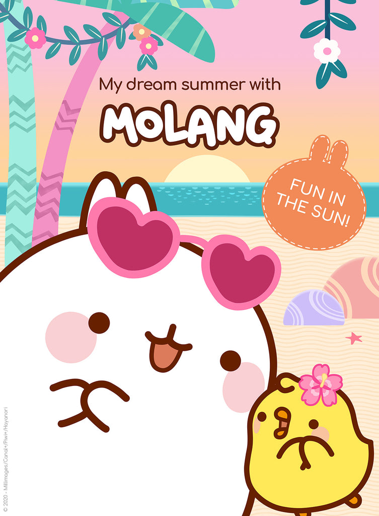 booklet my dream summer with molang 