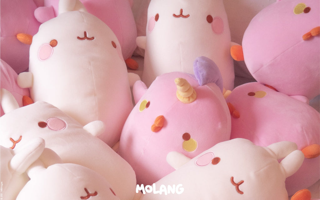 Molang Piu Piu Plush - wallpaper desktop 1 - Molang